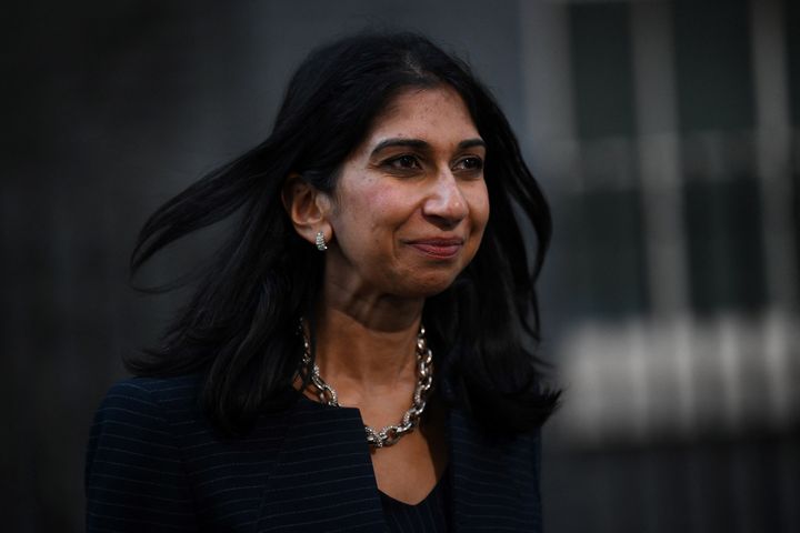 Suella Braverman returns to her post as home secretary less than a week after resigning