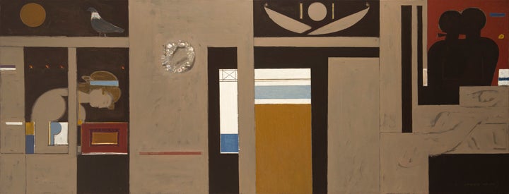 Γιάννης Μόραλης, Άνοιξη Β΄, 1963 – 1966. Λάδι σε καμβά