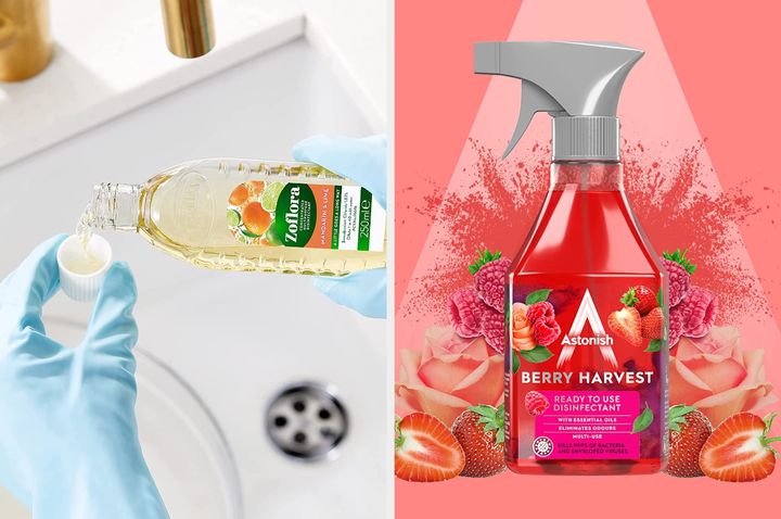 The gloriously fresh smelling cleaning products you need in your cleaning cupboard