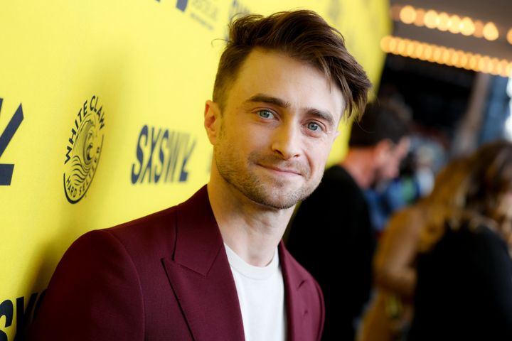 Daniel Radcliffe, shown here at the premiere of "The Lost City" on March 12 in Austin, Texas, says he used to "get very drunk" to deal with the pressure of fame.