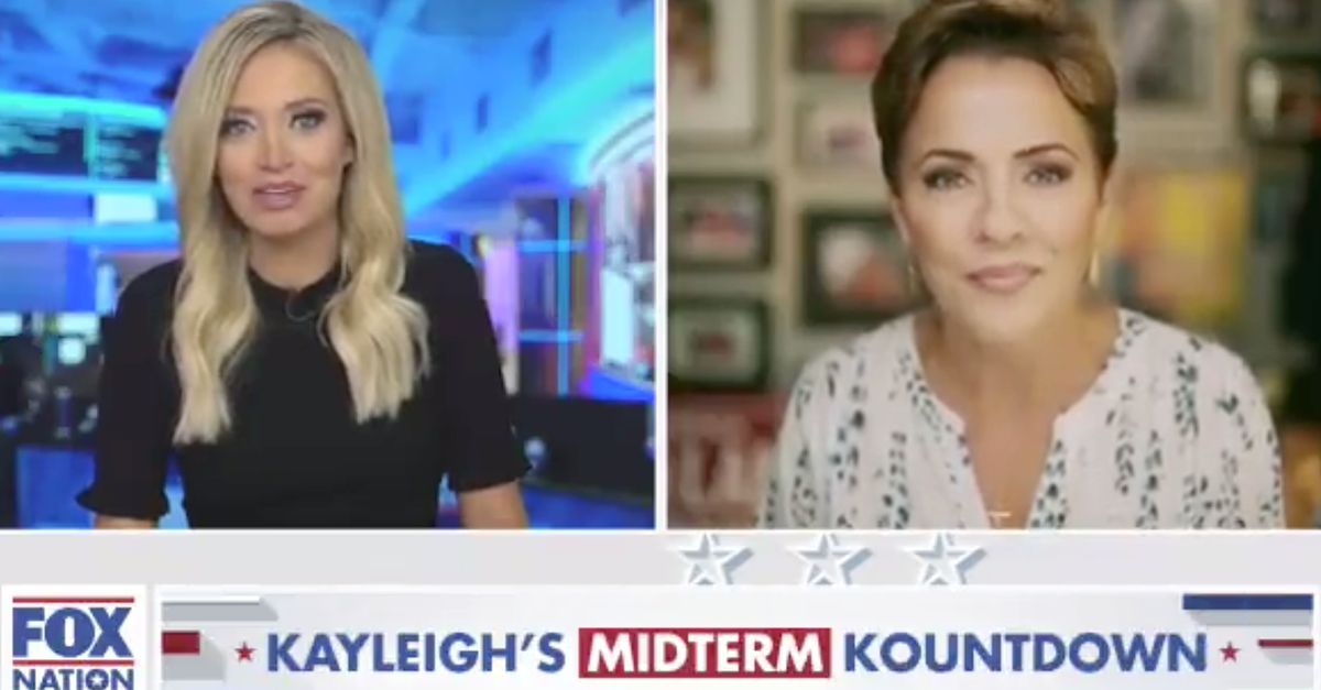 Kari Lake Tells Notorious Liar Kayleigh McEnany She ‘Took A Page Out Of Your Playbook’