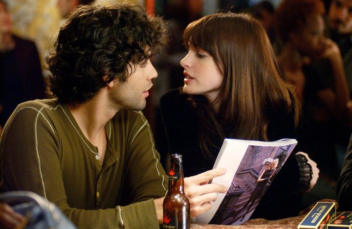 Nate, played by Adrian Grenier and Anne Hathaway as Andy in The Devil Wears Prada (2006).