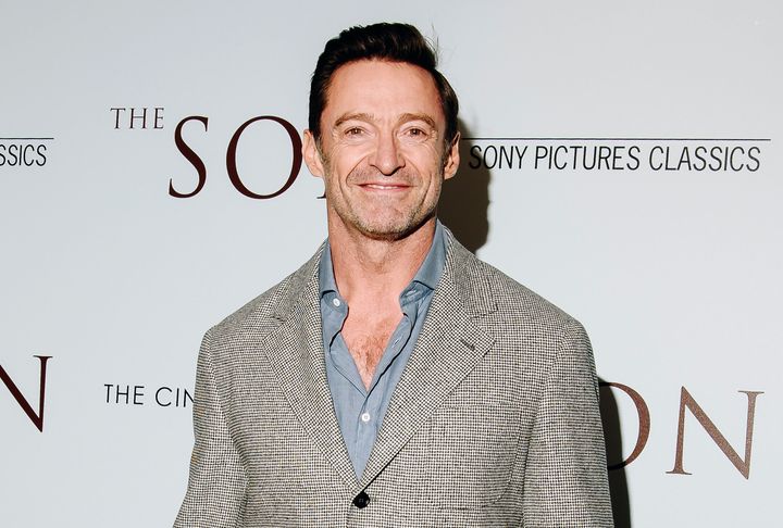 Hugh Jackman attends the screening of his new film "The Son." 