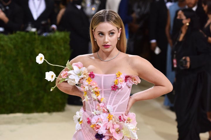 Reinhart attends 2021 Costume Institute Benefit - In America: A Lexicon of Fashion at the Metropolitan Museum of Art on September 13, 2021 in New York City. 