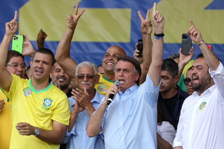 Since taking office in 2018, right-wing Brazil President Jair Bolsonaro has sought to roll back basic democratic rights and routinely attacked the country's democratic institutions, including the Supreme Court and Congress, driving worries that he could completely undermine democracy if he wins a second term this year.