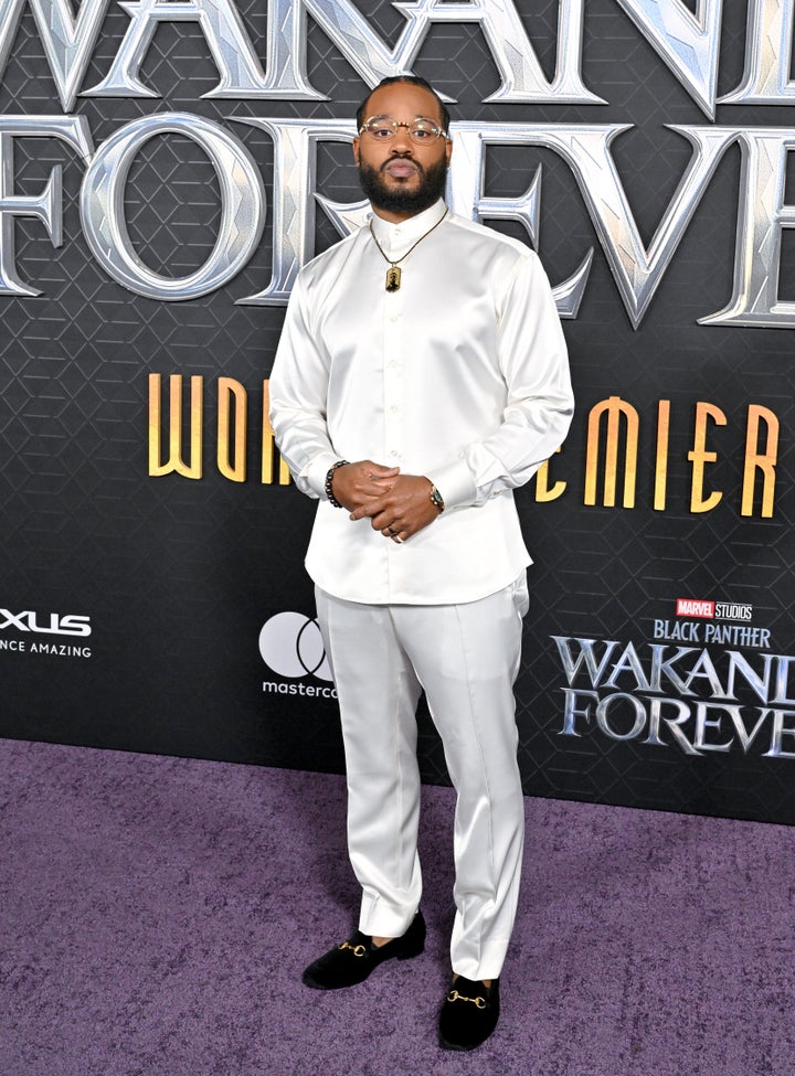 Ryan Coogler Wears Moving Tribute to Chadwick Boseman For 'Wakanda Forever