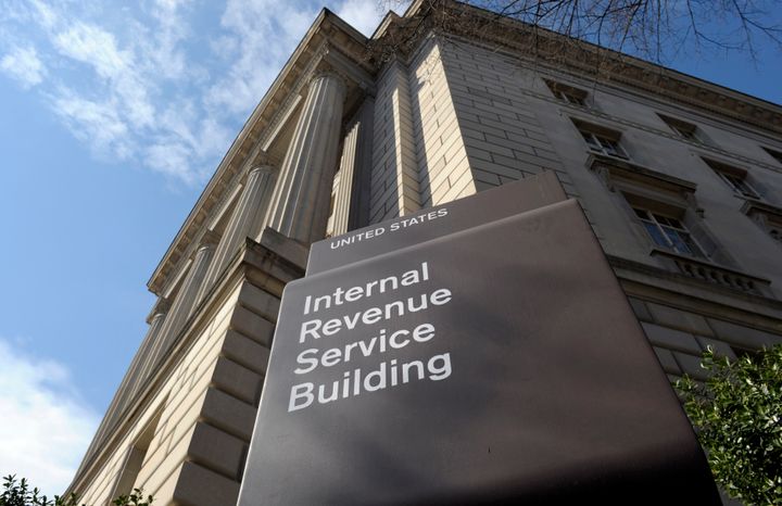 FILE - The exterior of the Internal Revenue Service (IRS) building in Washington on March 22, 2013. The IRS said Thursday, Oct. 27, 2022, that it has hired an additional 4,000 customer service representatives who are being trained to answer taxpayer questions during the 2023 tax filing season. (AP Photo/Susan Walsh, File)