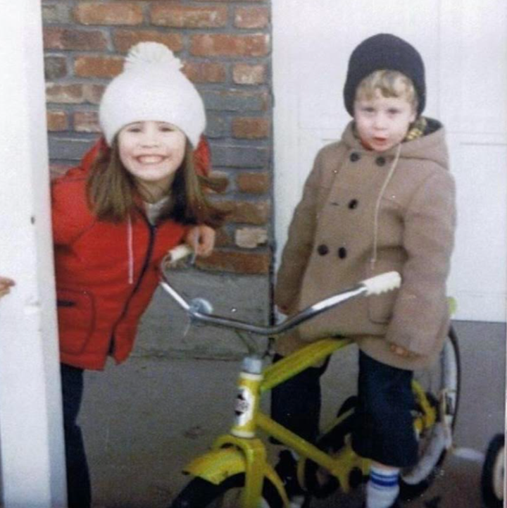 The author and Rob, sometime in the late 1970s or early 1980s.