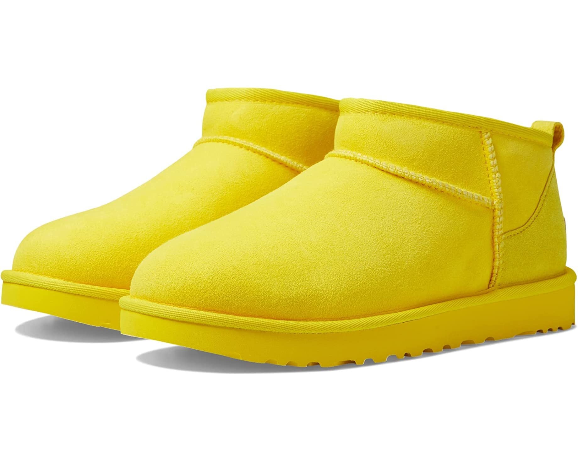 Neon 2024 yellow uggs