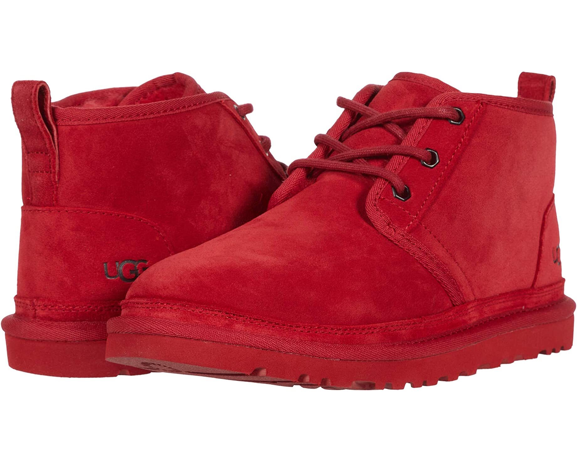 New red best sale ugg boots