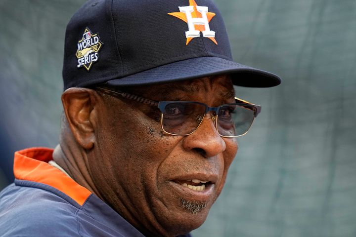 Houston Astros manager Dusty Baker Jr. (AP Photo/Eric Gay)