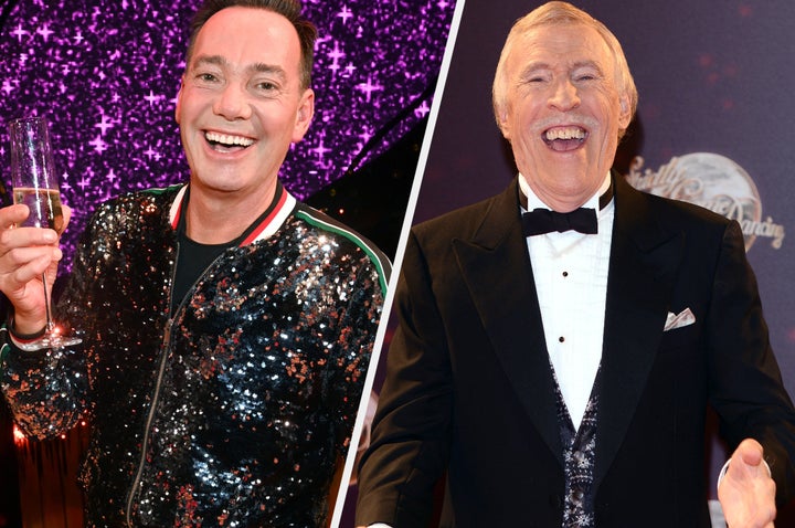 Craig Revel Horwood and Bruce Forsyth