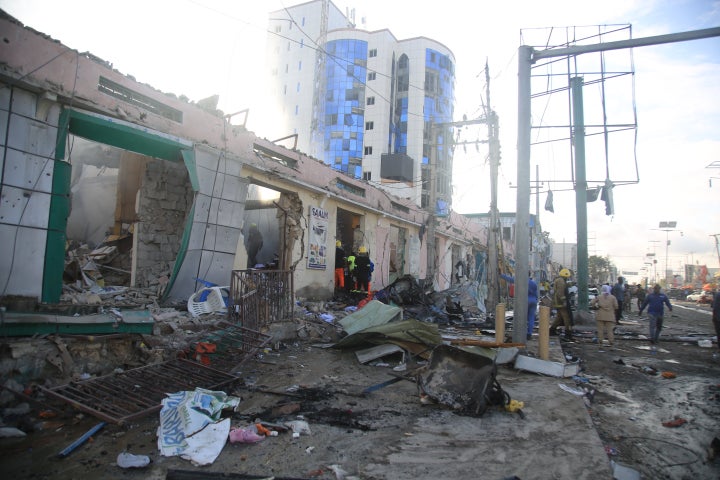 El atentado en Somalia.