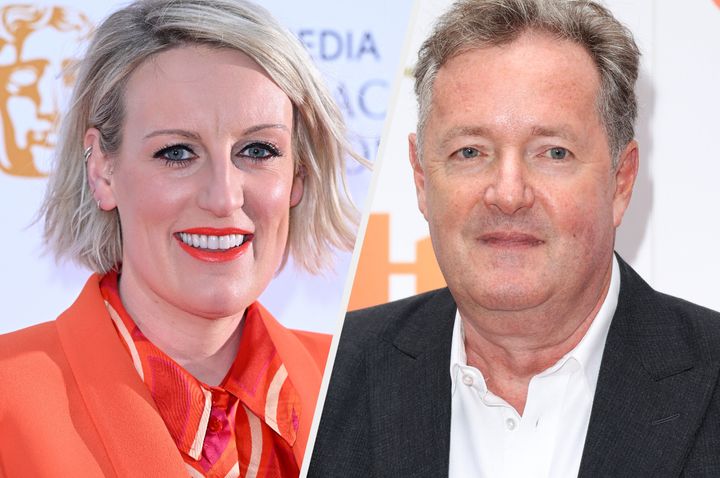 Steph McGovern and Piers Morgan
