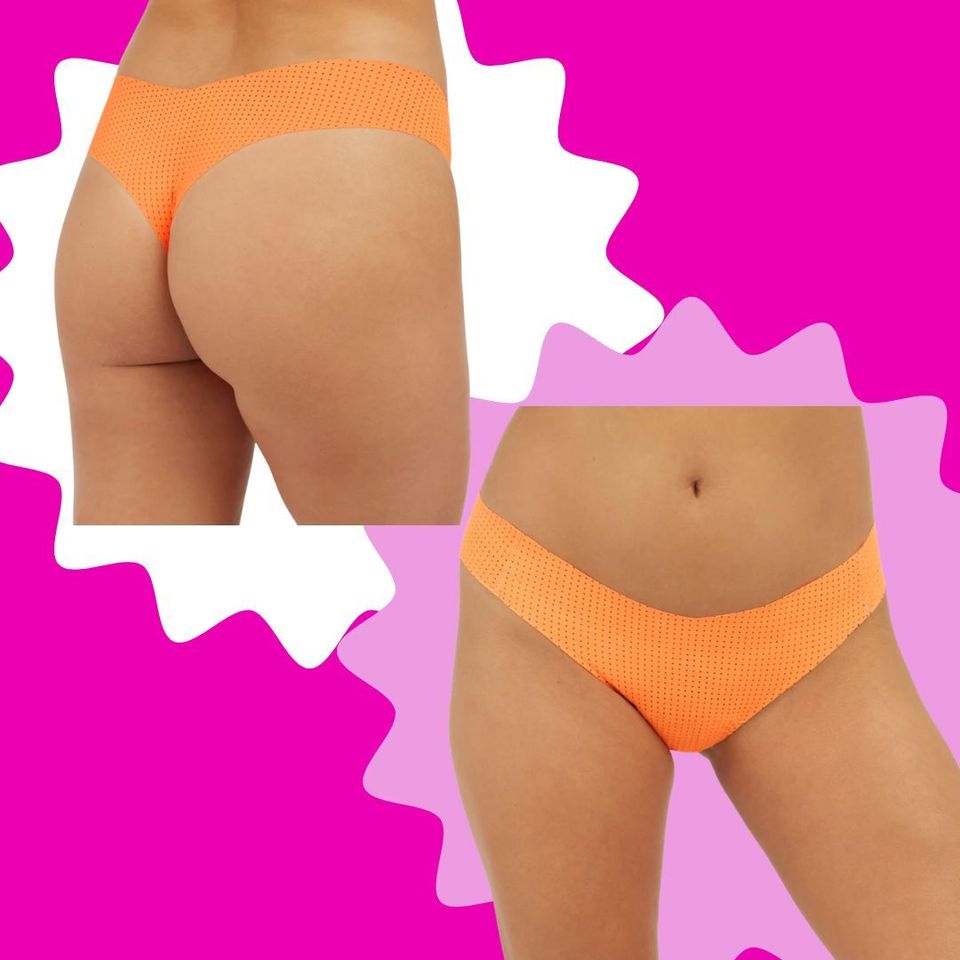 SKIMS - The T-string Thong provides zero panty lines and a barely