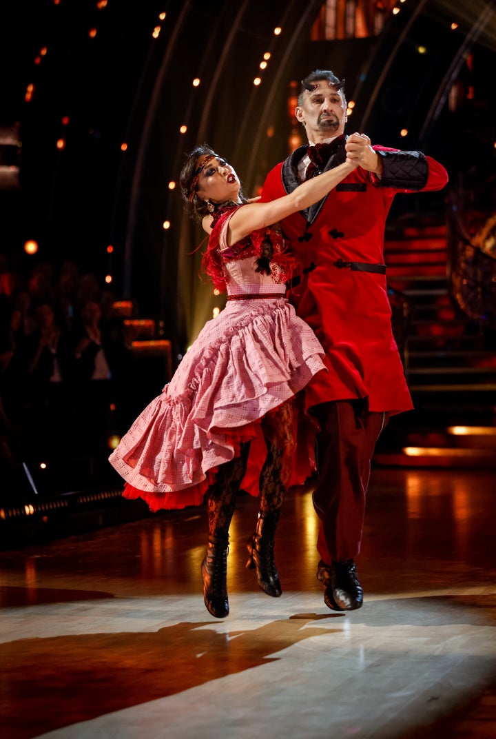 Tony and Katya performing the Quickstep