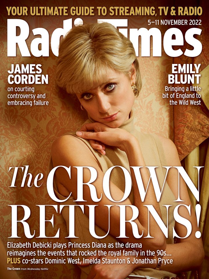 Elizabeth on the cover of Radio Times