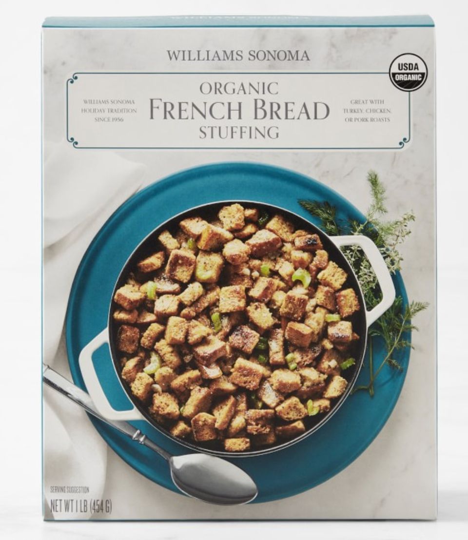 Williams Sonoma Corn Bread Stuffing Mix, Side Dishes