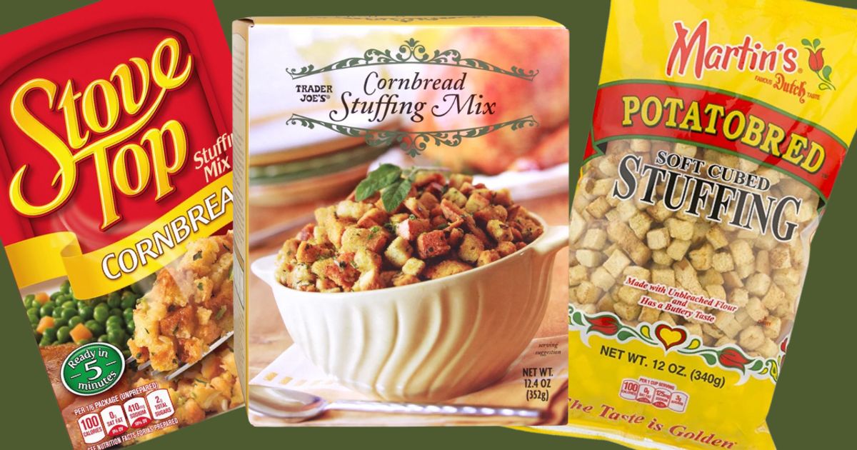 The 8 Best Store-Bought Stuffing Mixes For Thanksgiving Dinner