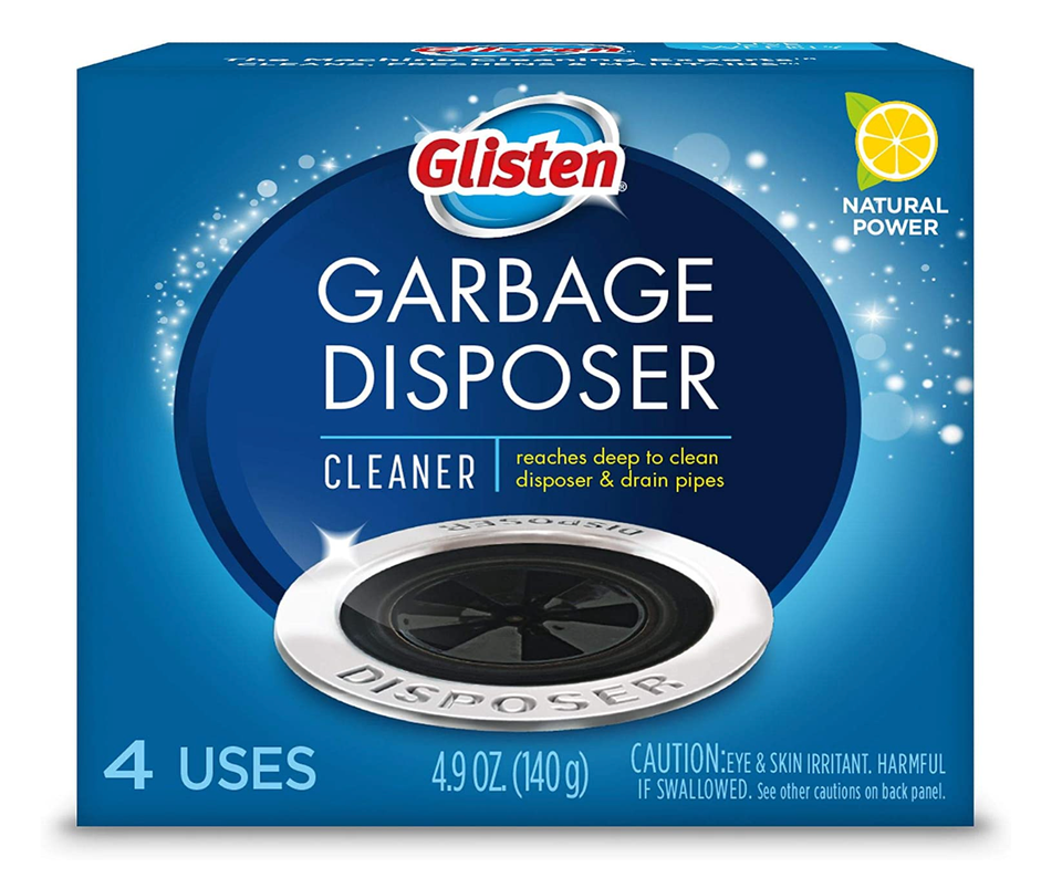 A foaming garbage disposal cleanser