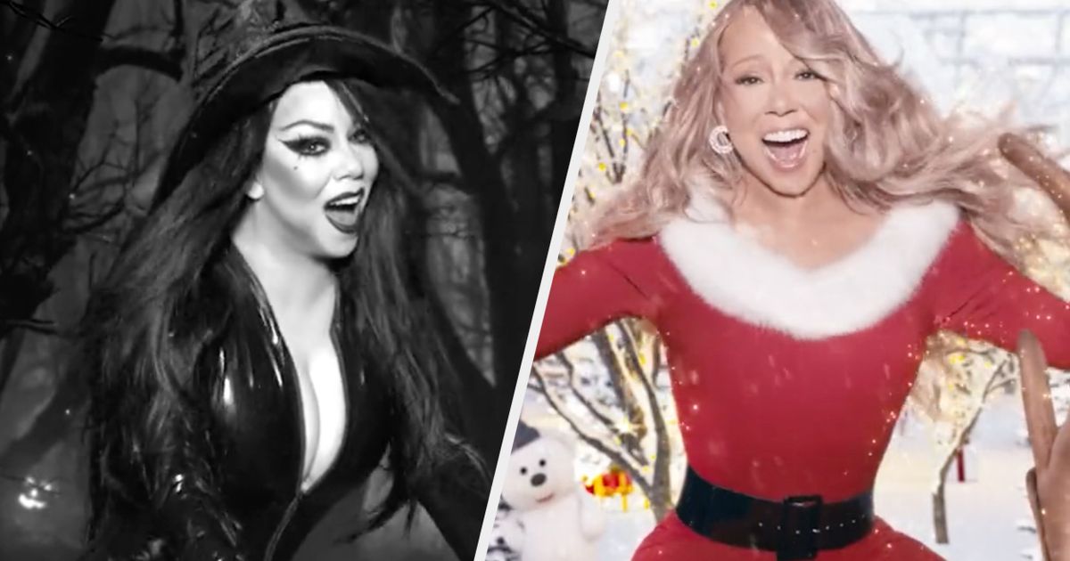 Mariah Carey Declares Its Time To Get Festive In Whats Undoubtedly Her Most Extra Video Yet 