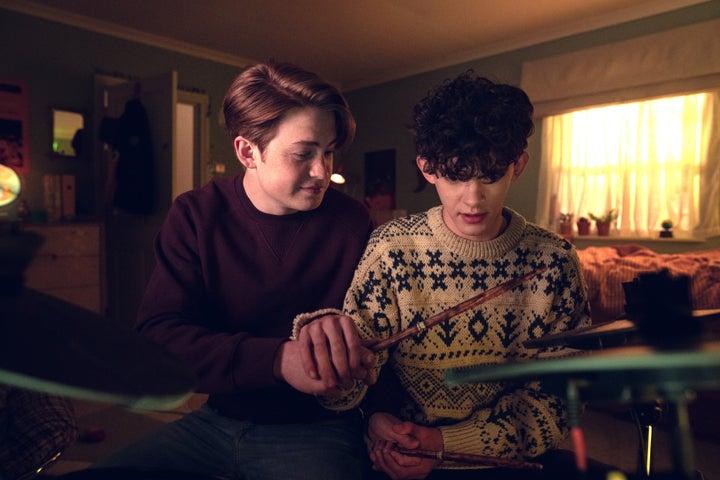 Kit Connor (left) and Joe Locke in Netflix's "Heartstopper."