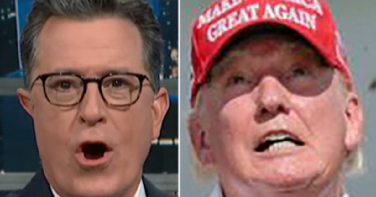 Stephen Colbert Hits The Jackpot With A Billion-Dollar Troll Of Trump