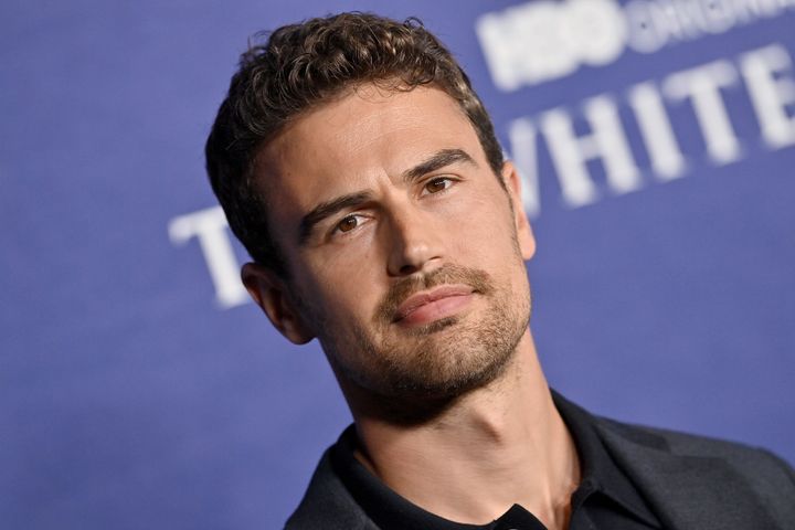 Theo James at the White Lotus premiere last month