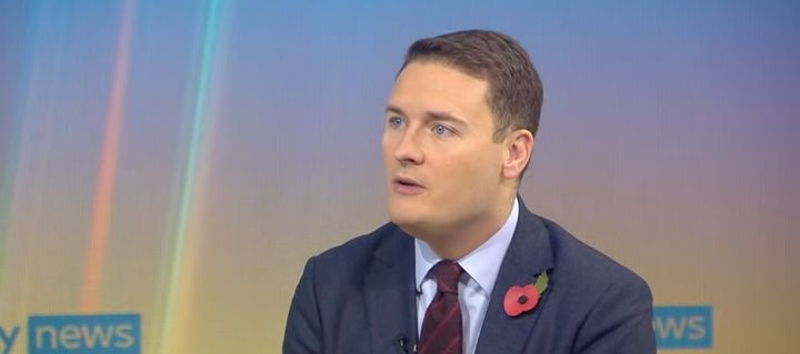 Wes Streeting on Sky News this morning