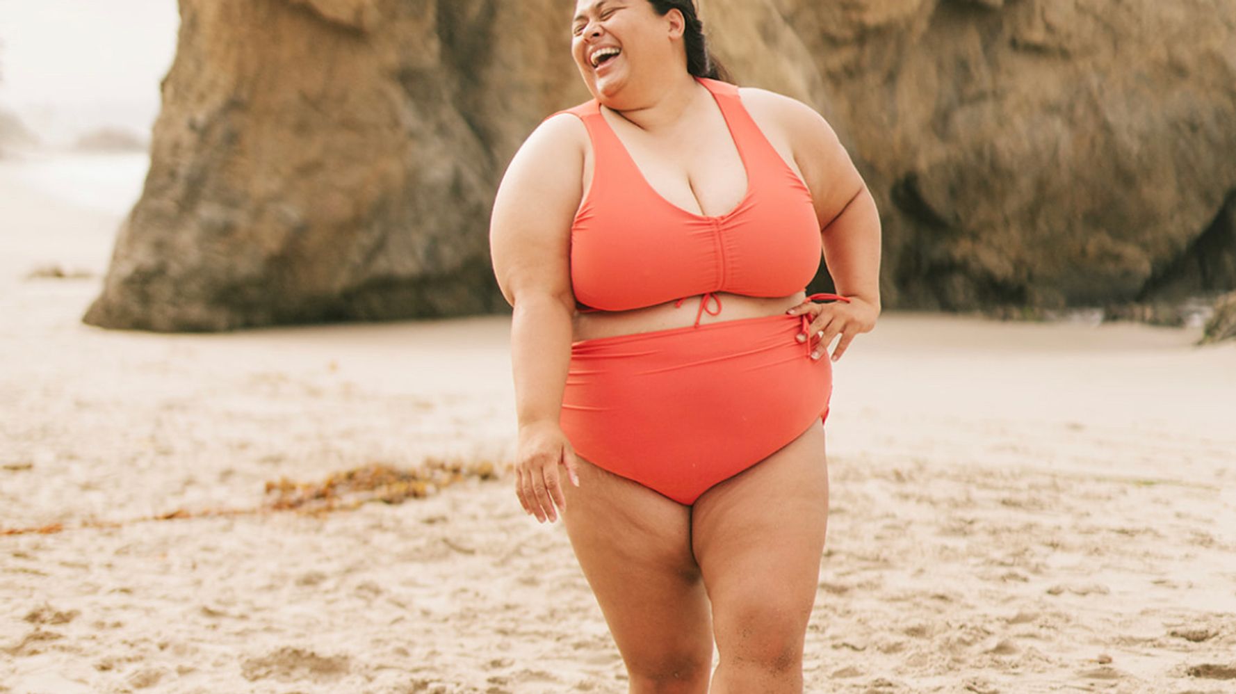Big Black Nude Beach - I Became A Bikini And Lingerie Model When I Was At My Highest Weight Ever |  HuffPost HuffPost Personal