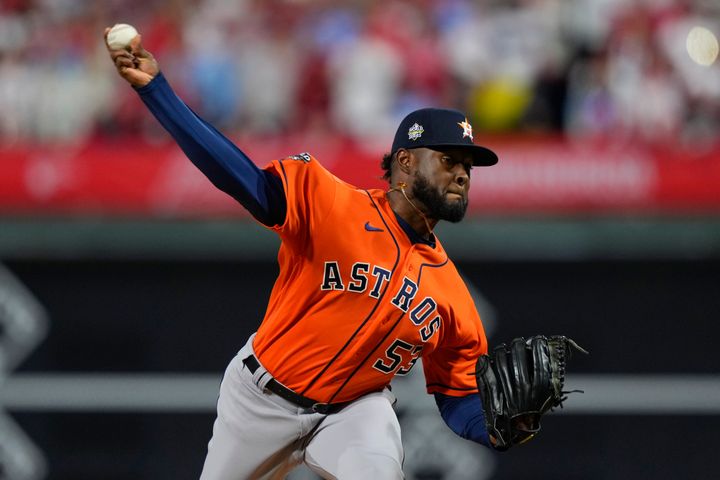 Cristian Javier and the Houston's bullpen combined on just the second no-hitter in World Series history, silencing a booming lineup and boisterous fans as the Astros blanked the Phillies 5-0 Wednesday night to even the matchup at two games each.