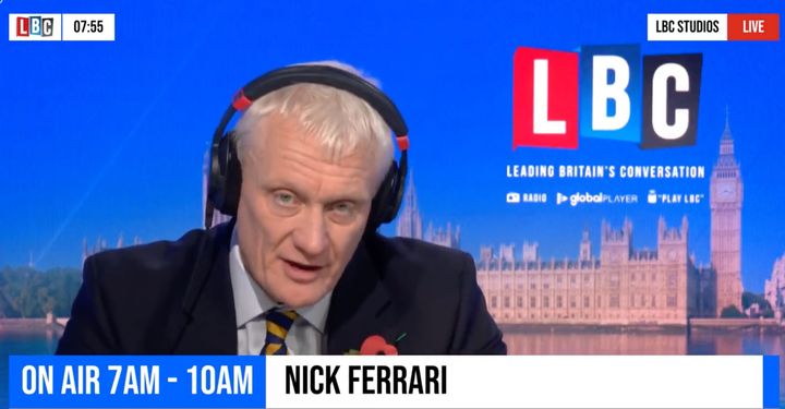 Graham Stuart clashed with LBC host Nick Ferrari over the government's "mixed messages" on Cop27.