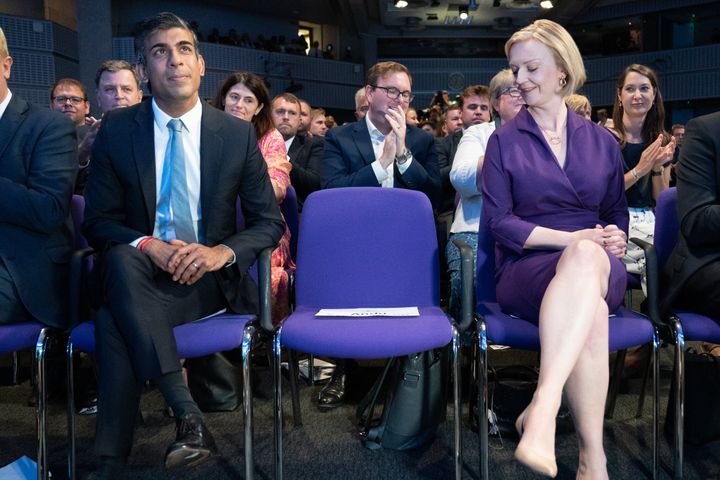 Rishi Sunak and Liz Truss went head-to-head in the summer.