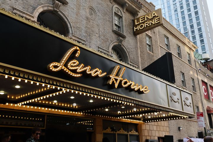 The former Mansfield Theatre in New York City now bears Lena Horne's name.