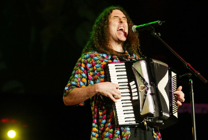 "Weird Al" Yankovic at the Greek Theatre in Los Angeles.