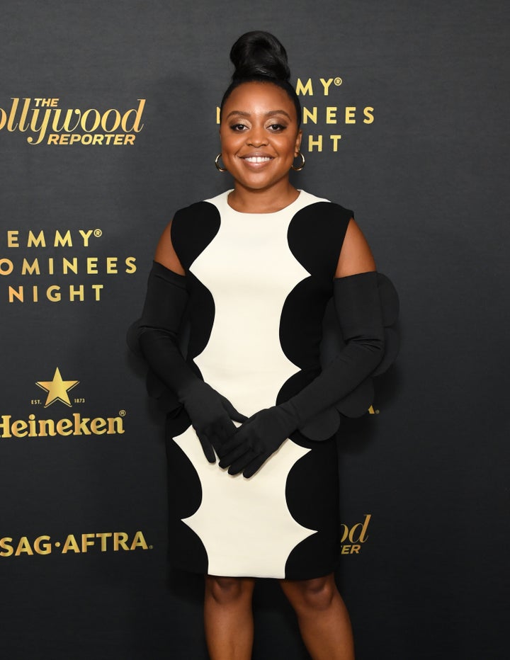 How 'Abbott Elementary' Star Quinta Brunson Serves Looks Outside The  Classroom | HuffPost Entertainment