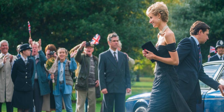 Elizabeth Debicki as Princess Diana in The Crown