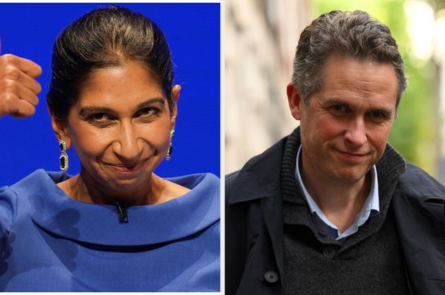 Suella Braverman and Gavin Williamson were given cabinet posts by Rishi Sunak.