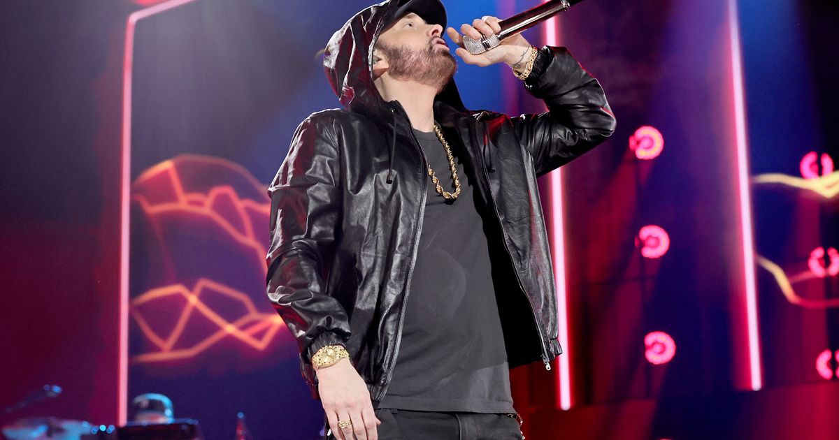 Eminem Inducted Into Rock & Roll Hall Of Fame, Says Hip-Hop Culture 'Basically Saved My Life'