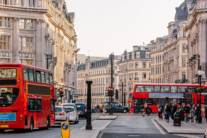 イギリス・ロンドンの街並み（イメージ画像）