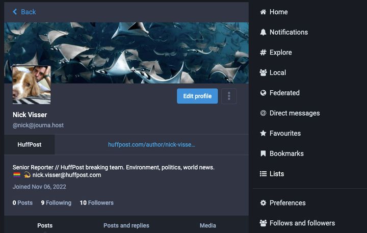 The Mastodon homepage looks a lot like Twitter, with server-specific "Local" and "Federated" channels that help you discover other users you might be interested in.