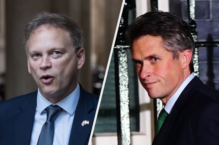 Grant Shapps took aim at Gavin Williamson over his leaked text messages