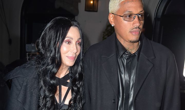 Cher and Alexander Edwards pictured in LA last week
