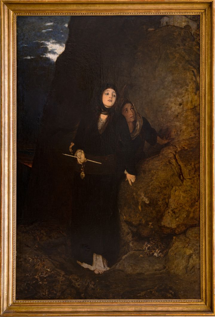 Νικόλαος Γύζης, «Το Τάμα» (1875), λάδι σε μουσαμά, 100 Χ 155 εκατ. (εκτίμηση 200.000 - 250.000 ευρώ)