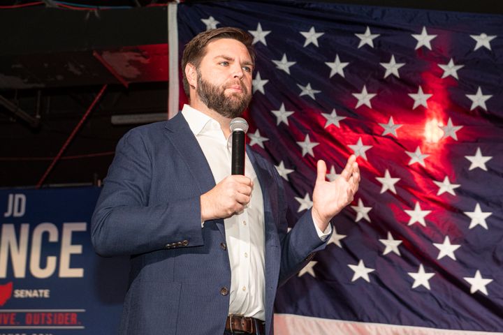 Republican J.D. Vance enters Tuesday's election with a small polling lead in a competitive race.