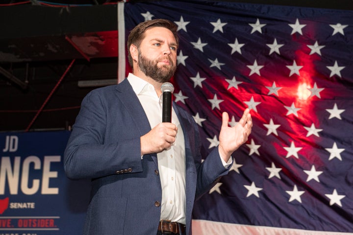 Republican J.D. Vance enters Tuesday's election with a small polling lead in a competitive race.