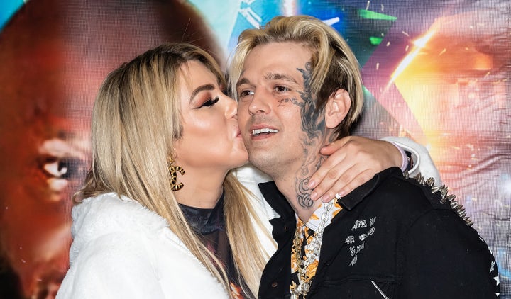 Melanie Martin and Aaron Carter.