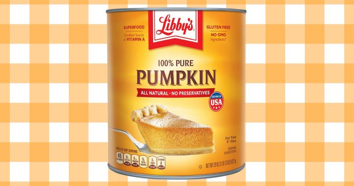 Libby's canned 100% pure pumpkin, $4.49 at Target.