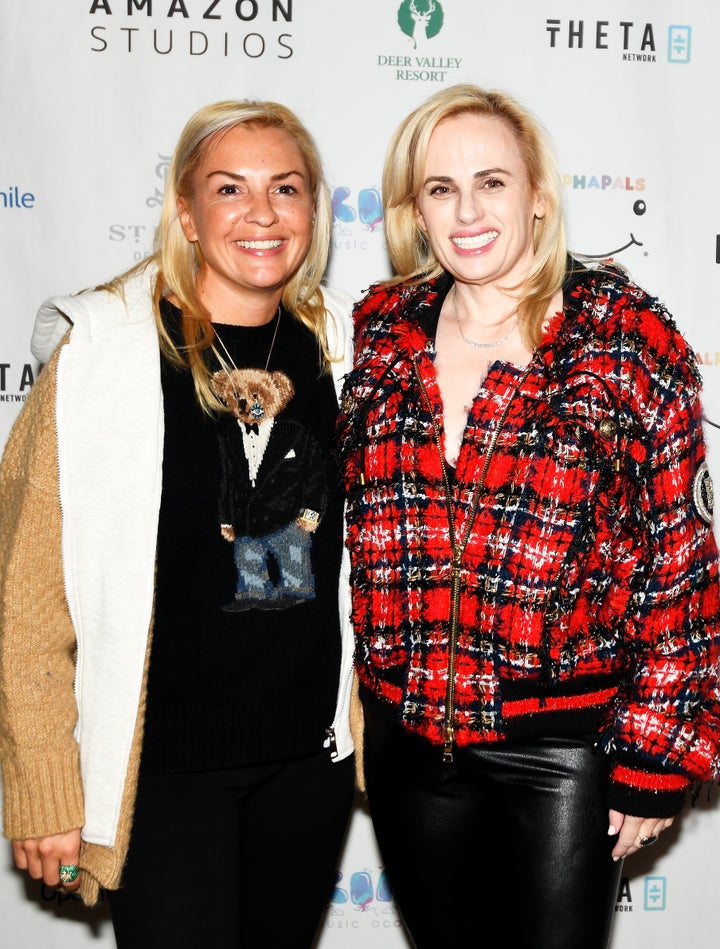 Rebel Wilson Announces Birth Of Her First Child With An Adorable Photo 2 Ramona Agruma and Rebel Wilson in April.