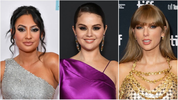 Francia Raisa, Selena Gomez and Taylor Swift